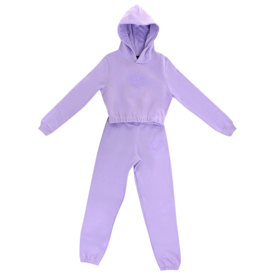 Target Παιδικές φόρμες σετ Cropped Hoodie & Jogger Pants Fleece "Icon" Target Παιδικές φόρμες σετ Cropped Hoodie & Jogger Pants Fleece "Icon"